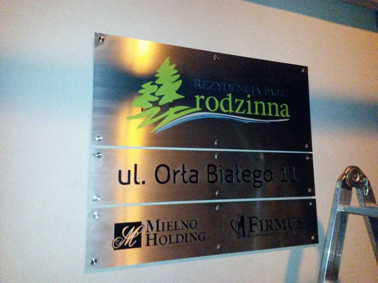 Tablice dla firmy Firmus w Mielnie