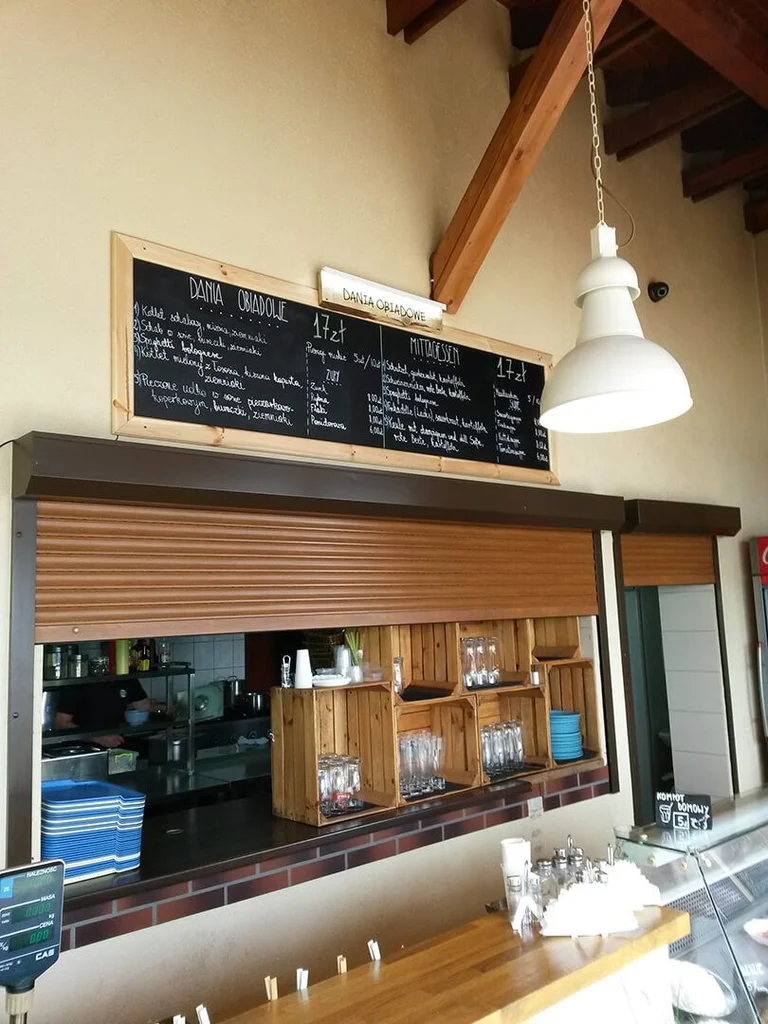 Tablice menu dla Smażalni w Mielnie