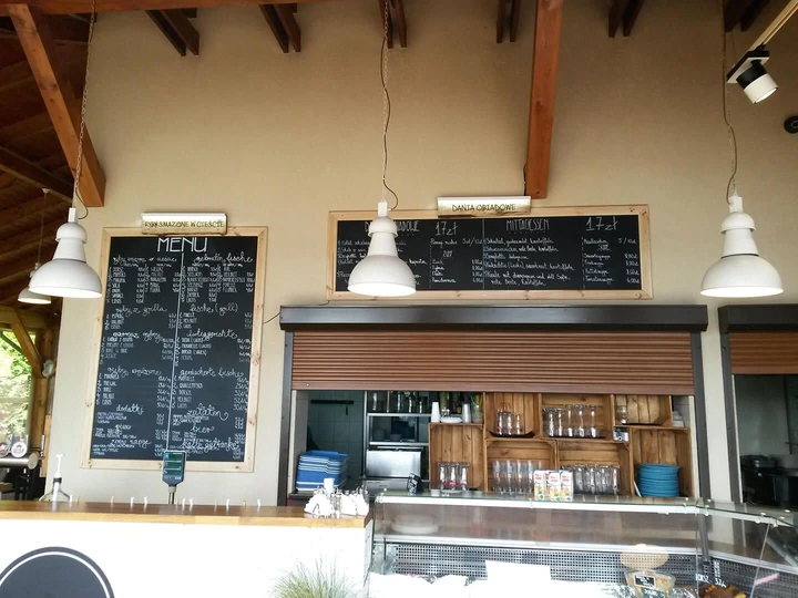 Tablice menu dla Smażalni w Mielnie