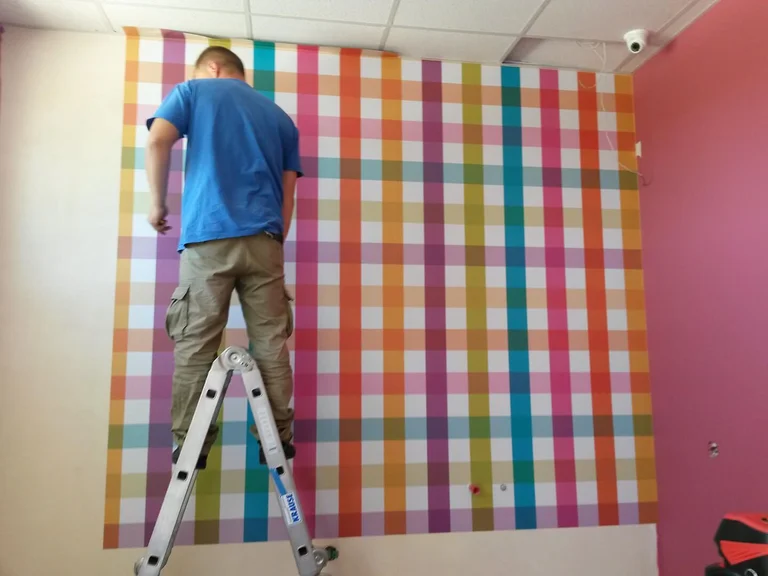 Dekoracja ścienna dla Baru Przerwa w Koszalinie