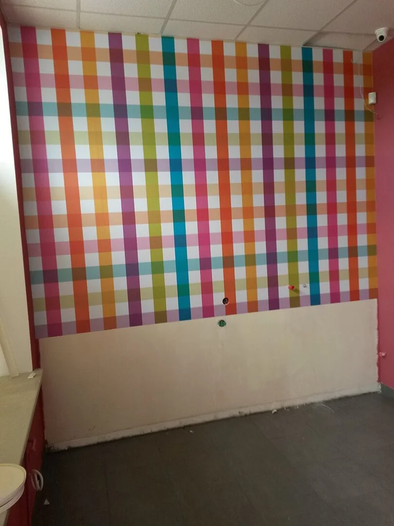 Dekoracja ścienna dla Baru Przerwa w Koszalinie