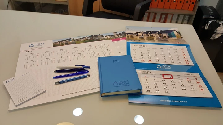 Gadżety reklamowe dla Dom Deweloper w Koszalinie