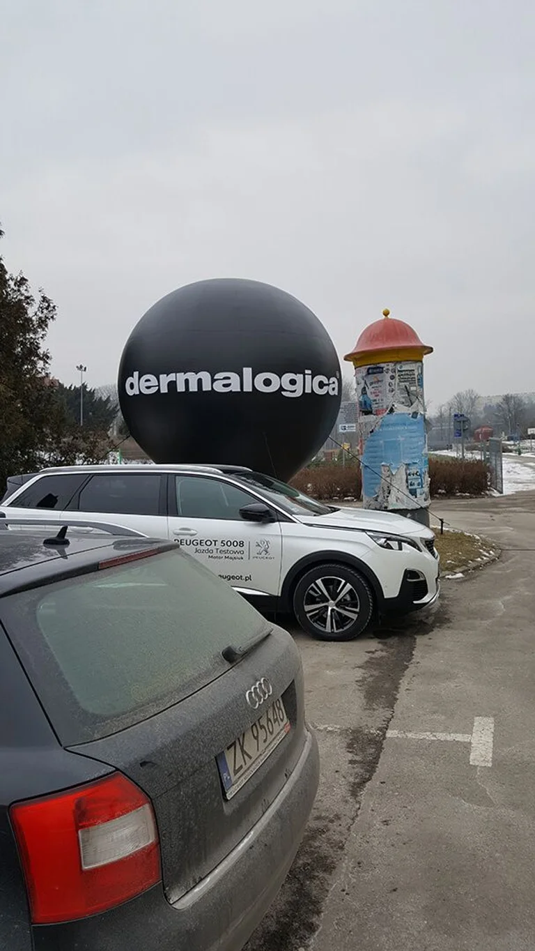 System reklamowy dla Dermalogica