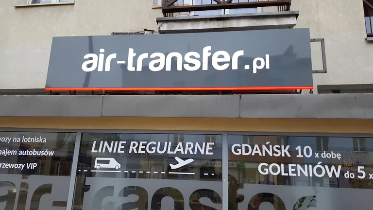 Oznakowanie lokalu Air Transfer