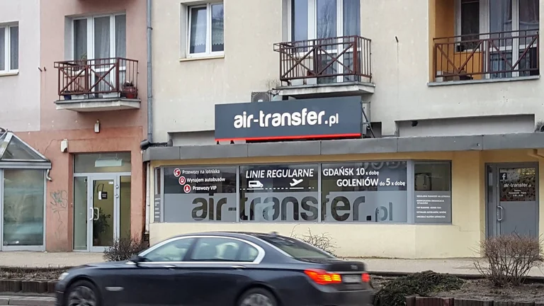 Oznakowanie lokalu Air Transfer