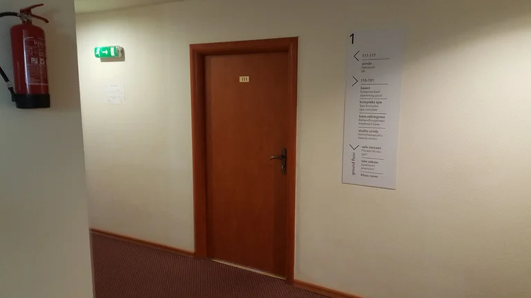 System informacji kierunkowej Hotel Eden Spa Mielno