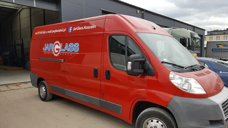 Oklejenie pojazdu Jar Glass