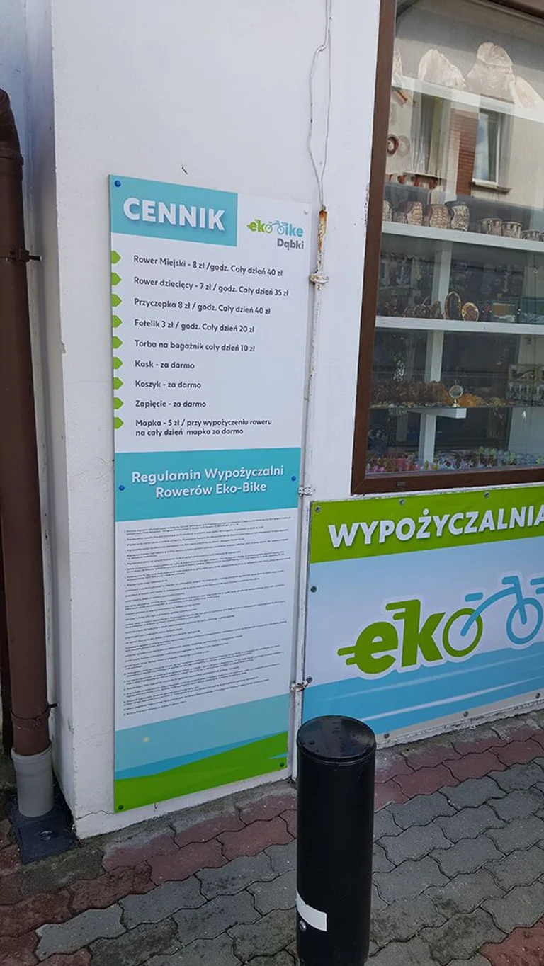 System reklamowy EkoBike