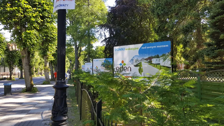 Banery reklamowe Eden SPA Mielno