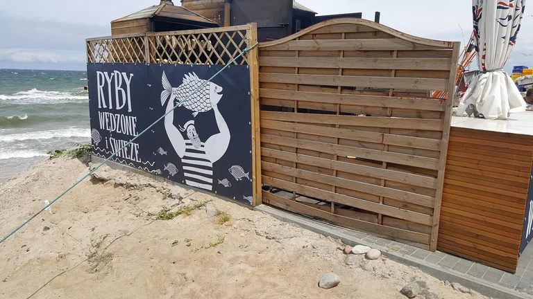 Banery reklamowe - Przystań Rybacka Chłopy