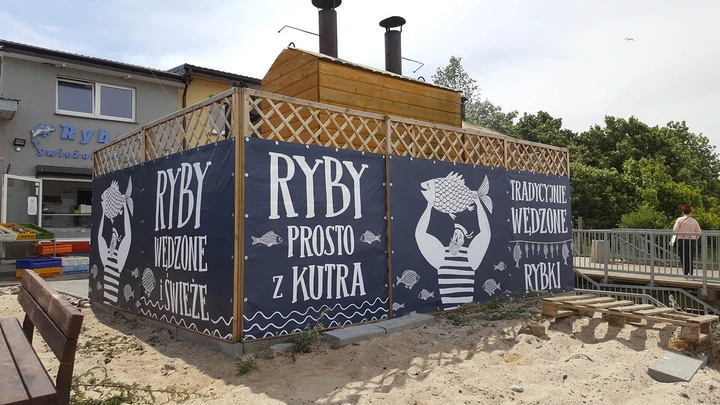 Banery reklamowe - Przystań Rybacka Chłopy