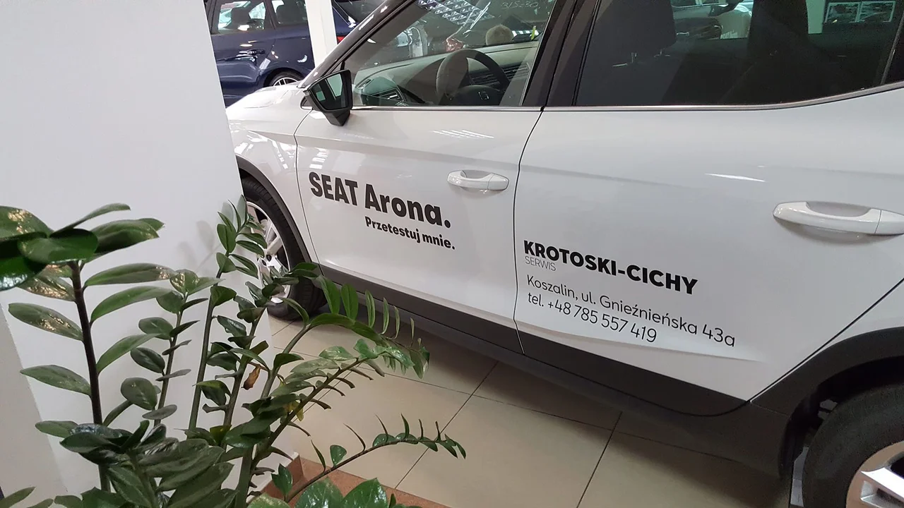 Oklejenie pojazdów Krotoski-Cichy