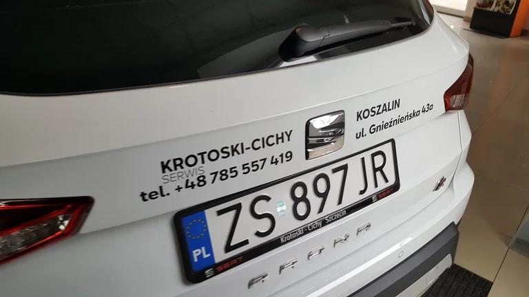 Oklejenie pojazdów Krotoski-Cichy