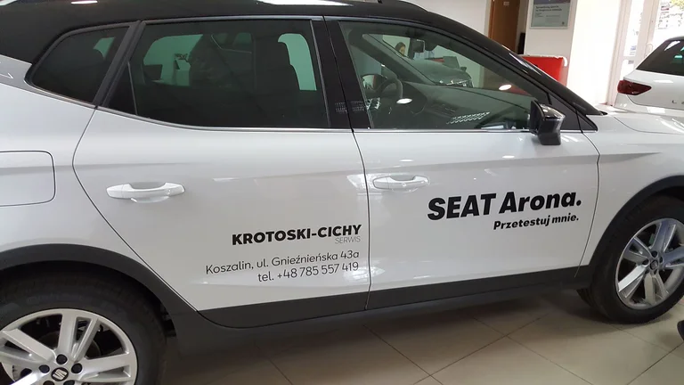 Oklejenie pojazdów Krotoski-Cichy