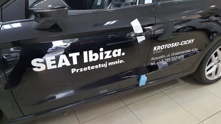 Oklejenie pojazdów Krotoski-Cichy