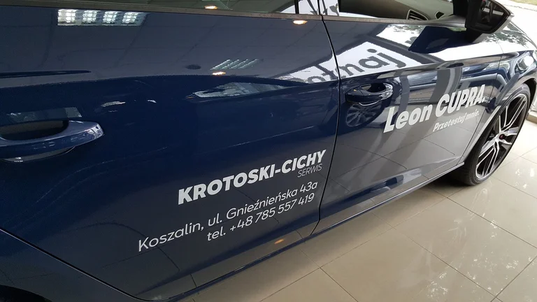 Oklejenie pojazdów Krotoski-Cichy
