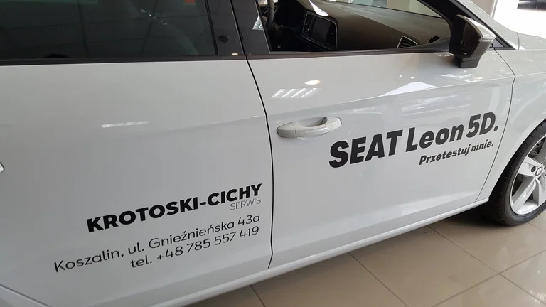 Oklejenie pojazdów Krotoski-Cichy