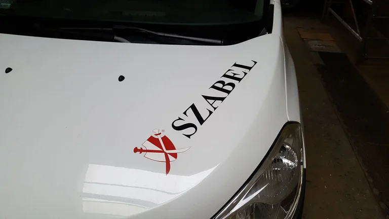 Oklejenie pojazdu Agencja Ochrony Szabel