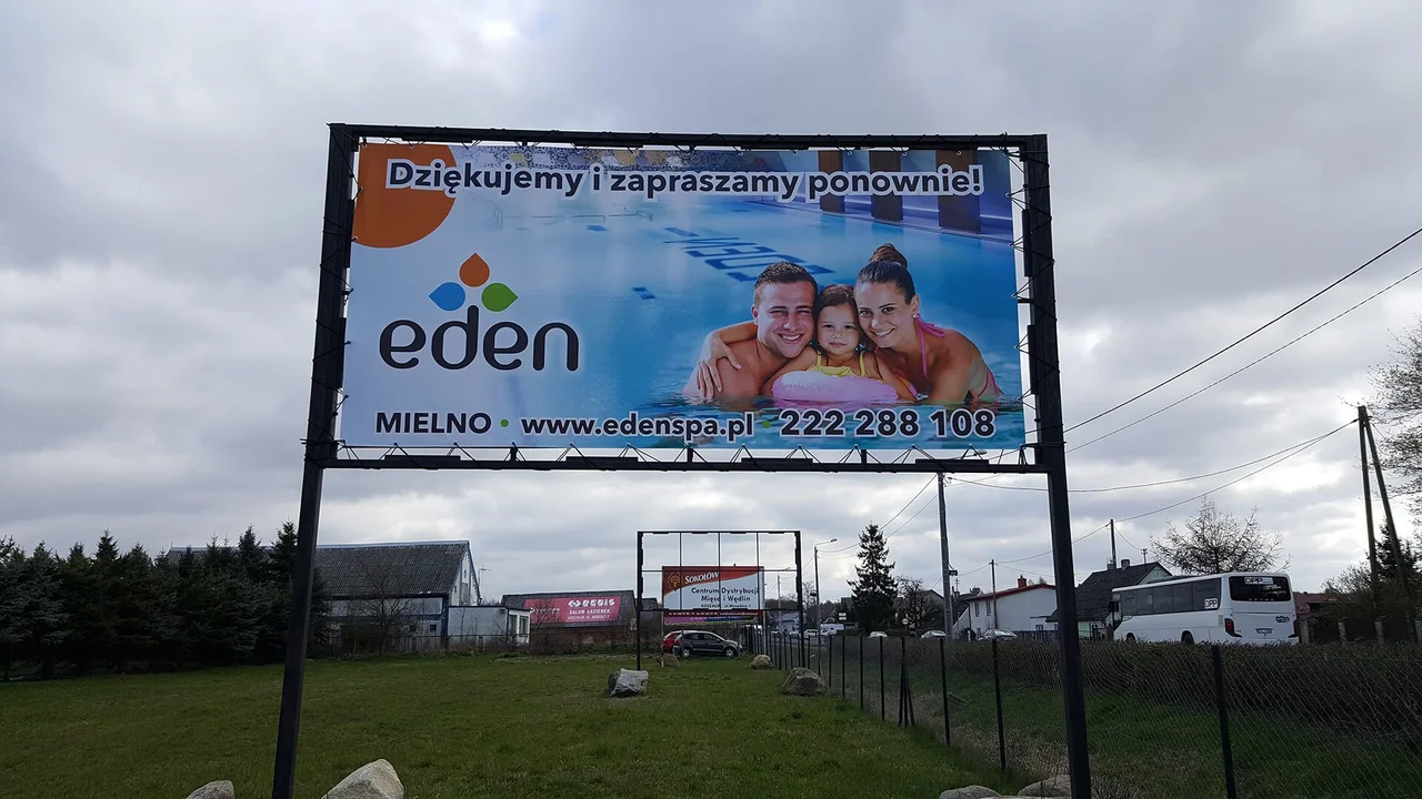 Baner reklamowy Eden SPA
