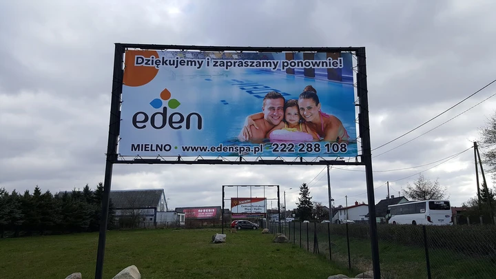 Baner reklamowy Eden SPA
