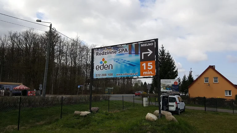 Baner reklamowy Eden SPA