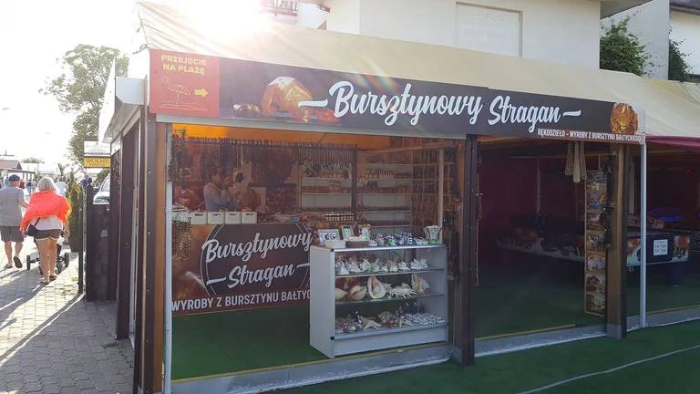 System reklamowy Bursztynowy Stragan