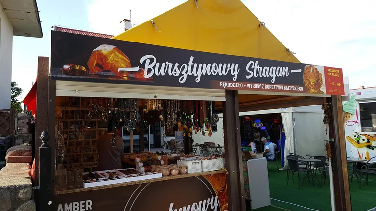 System reklamowy Bursztynowy Stragan