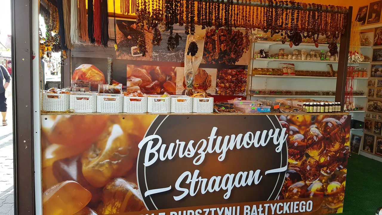 System reklamowy Bursztynowy Stragan