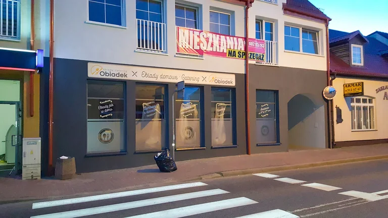 System reklamowy Bar Obiadek Karlino