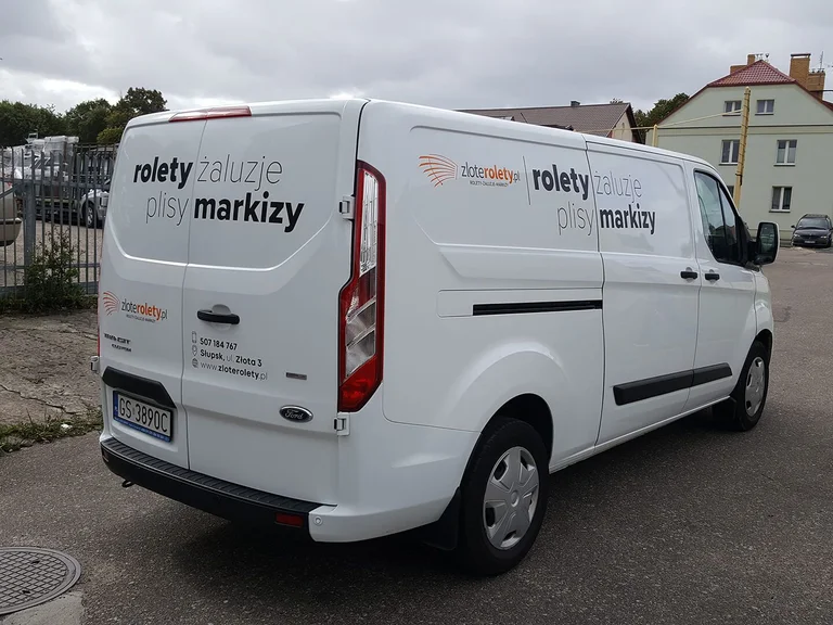 Oklejenie pojazdu zloterolety.pl