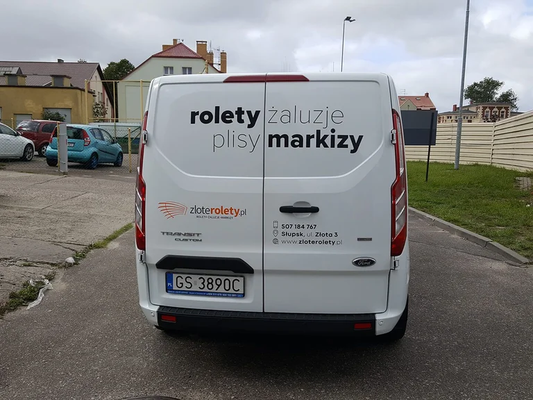 Oklejenie pojazdu zloterolety.pl
