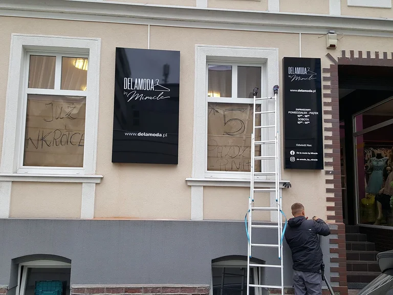 Kasetony reklamowe Delamoda Szczecinek