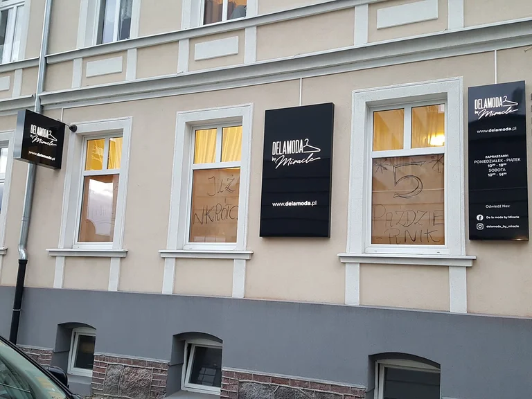 Kasetony reklamowe Delamoda Szczecinek